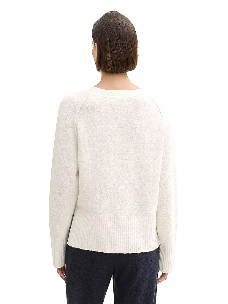 TOM TAILOR Pullover weiss