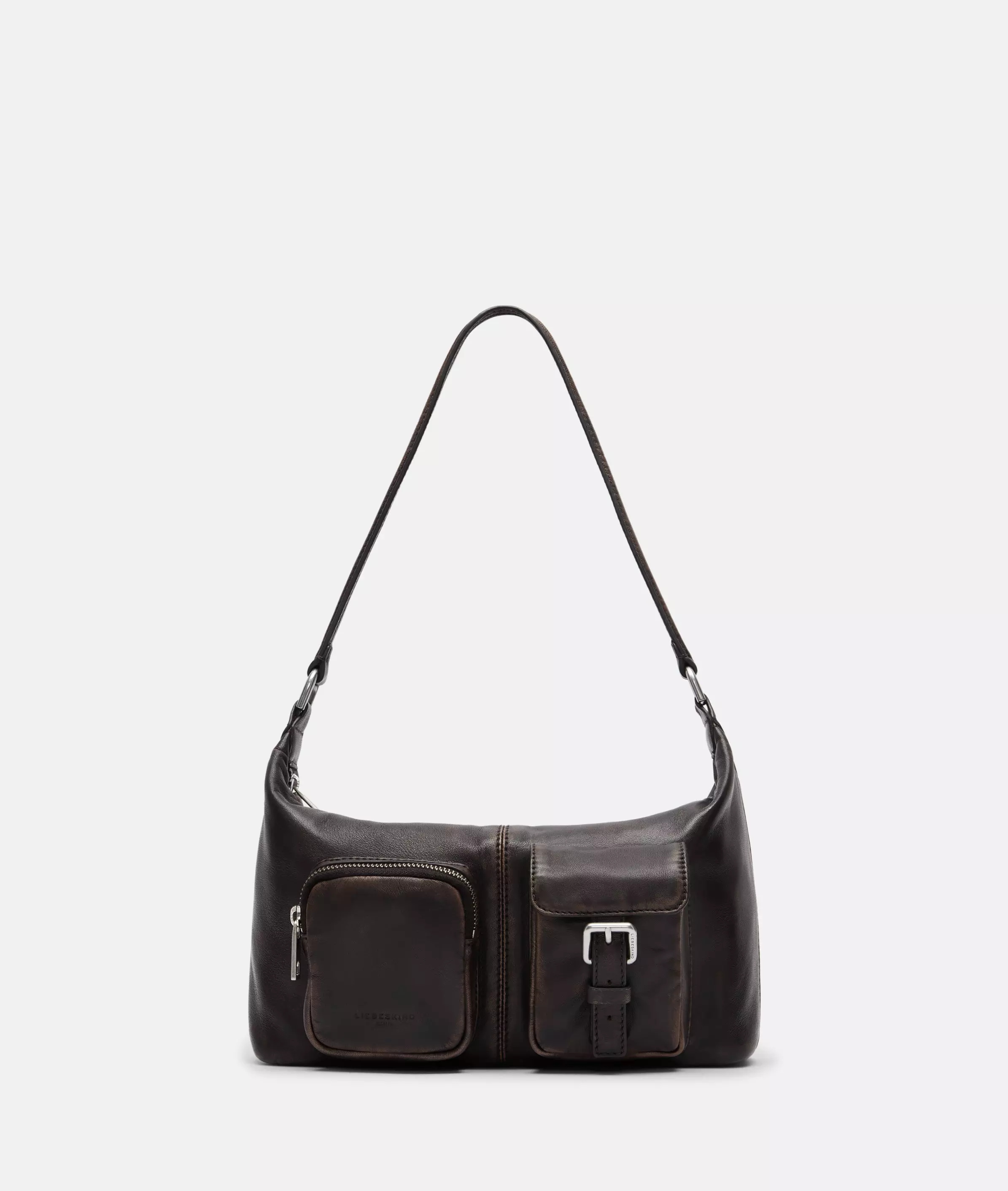 Andrea Hobo S Handy leather bag