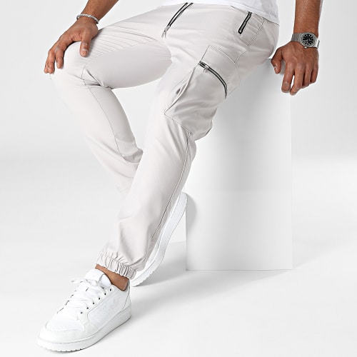 Pantalon Cargo Gris