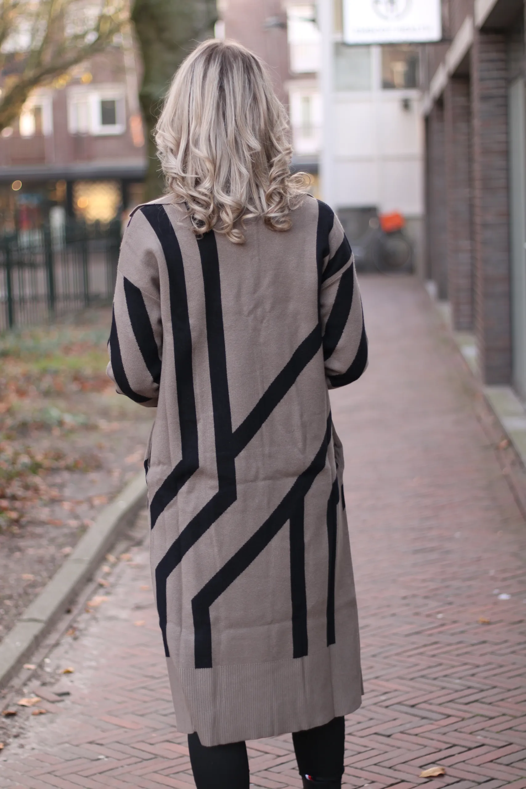 Culture - Aicha Jaquard Cardigan - Falcon