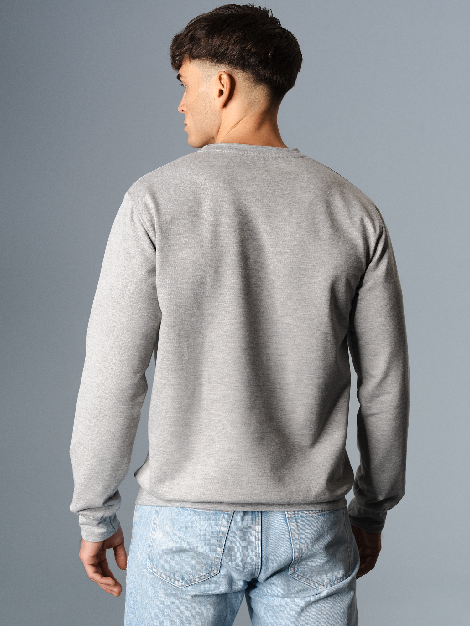Sweatshirt Grau-melange