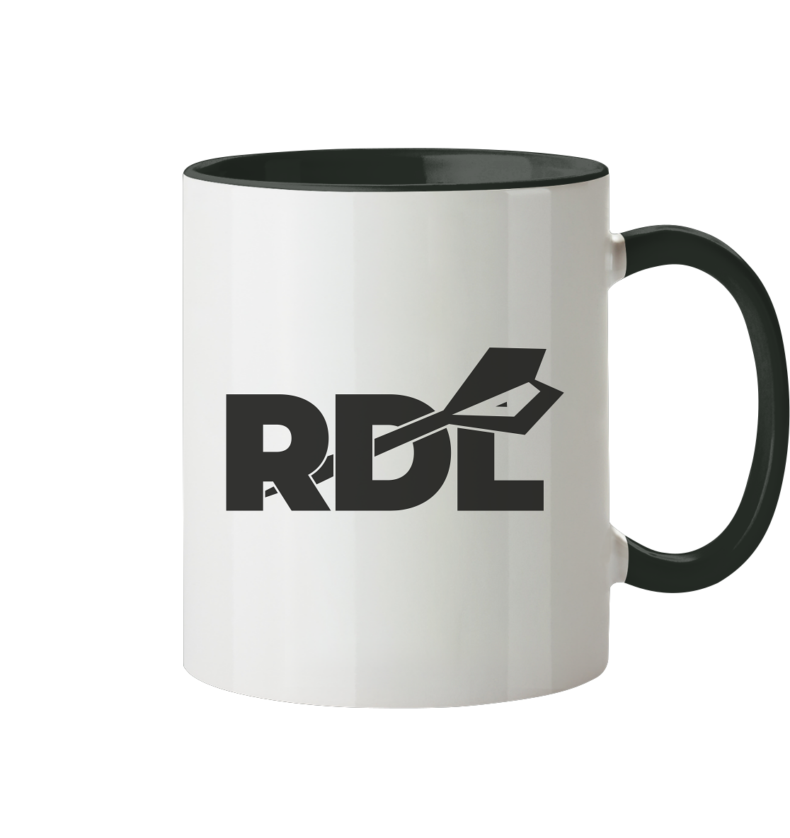 DartSturm - RDL Schwarz - Tasse zweifarbig