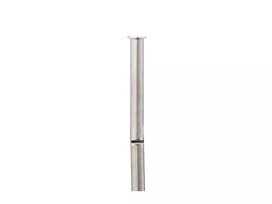 Dérouleur papier toilette WC avec réserve en métal Bleu artic H 60 cm