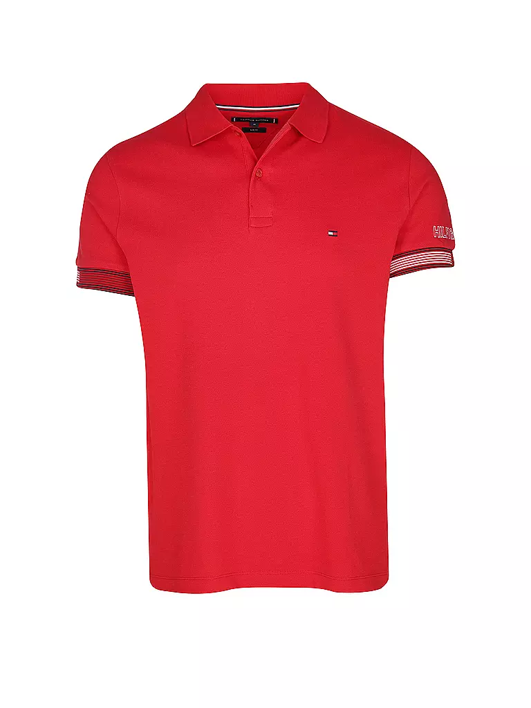 TOMMY HILFIGER Poloshirt  rot