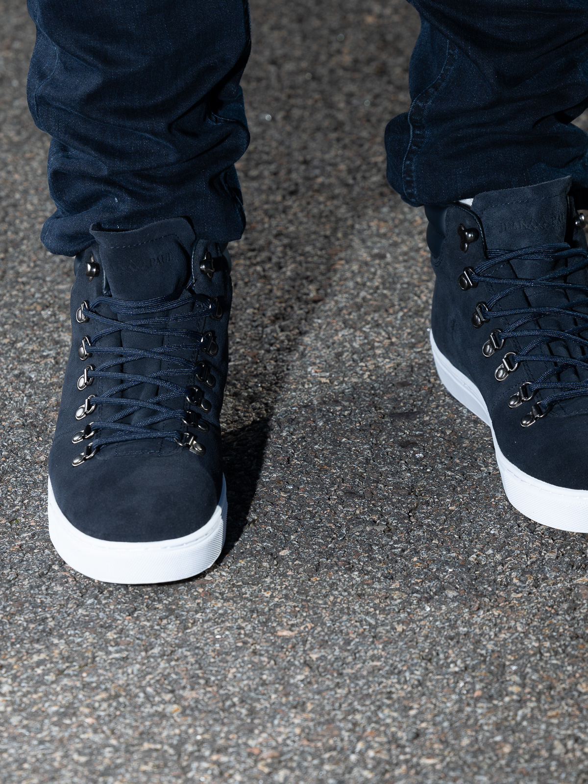 Jean Paul - Sancerre Mid Navy - Trapes Sko