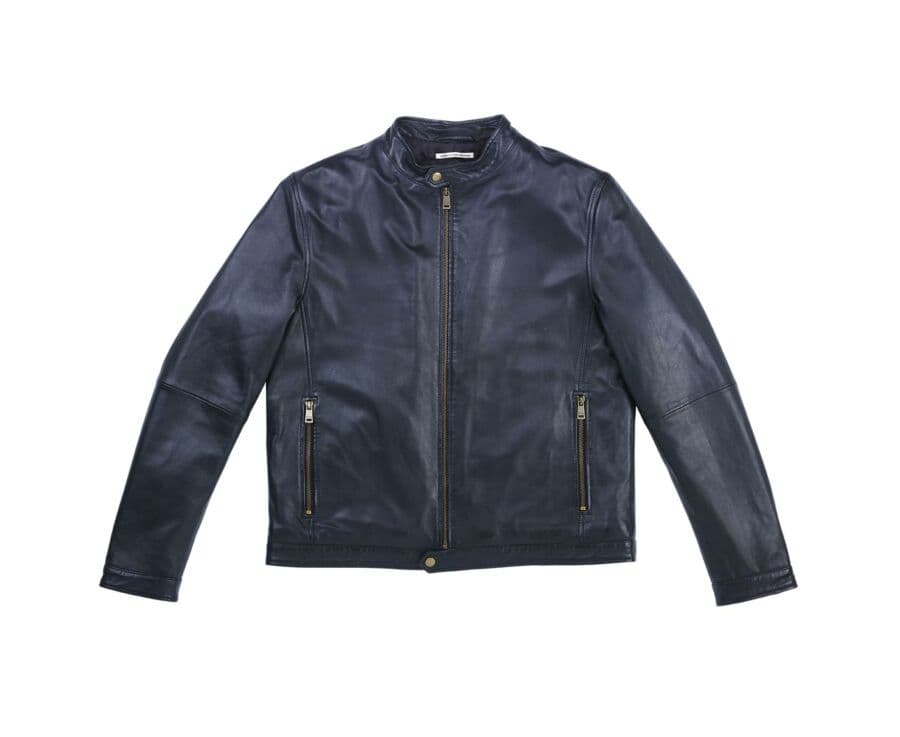 Blouson cuir homme Noir - CARTER