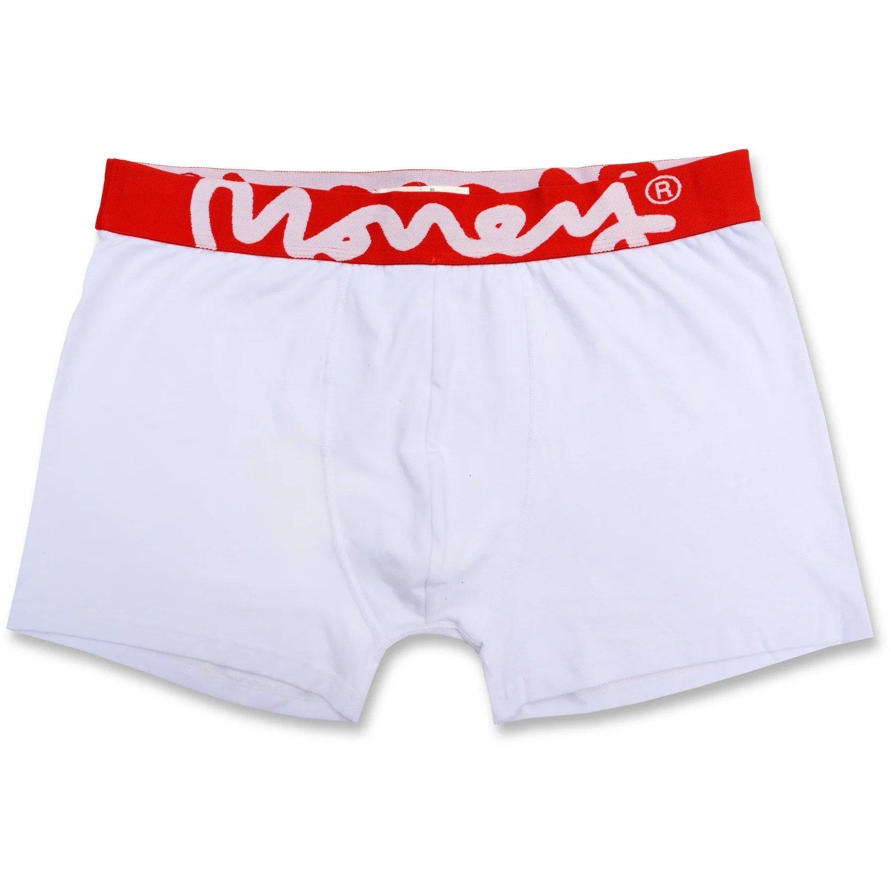 Money Chop White Red 3Pk Trunks