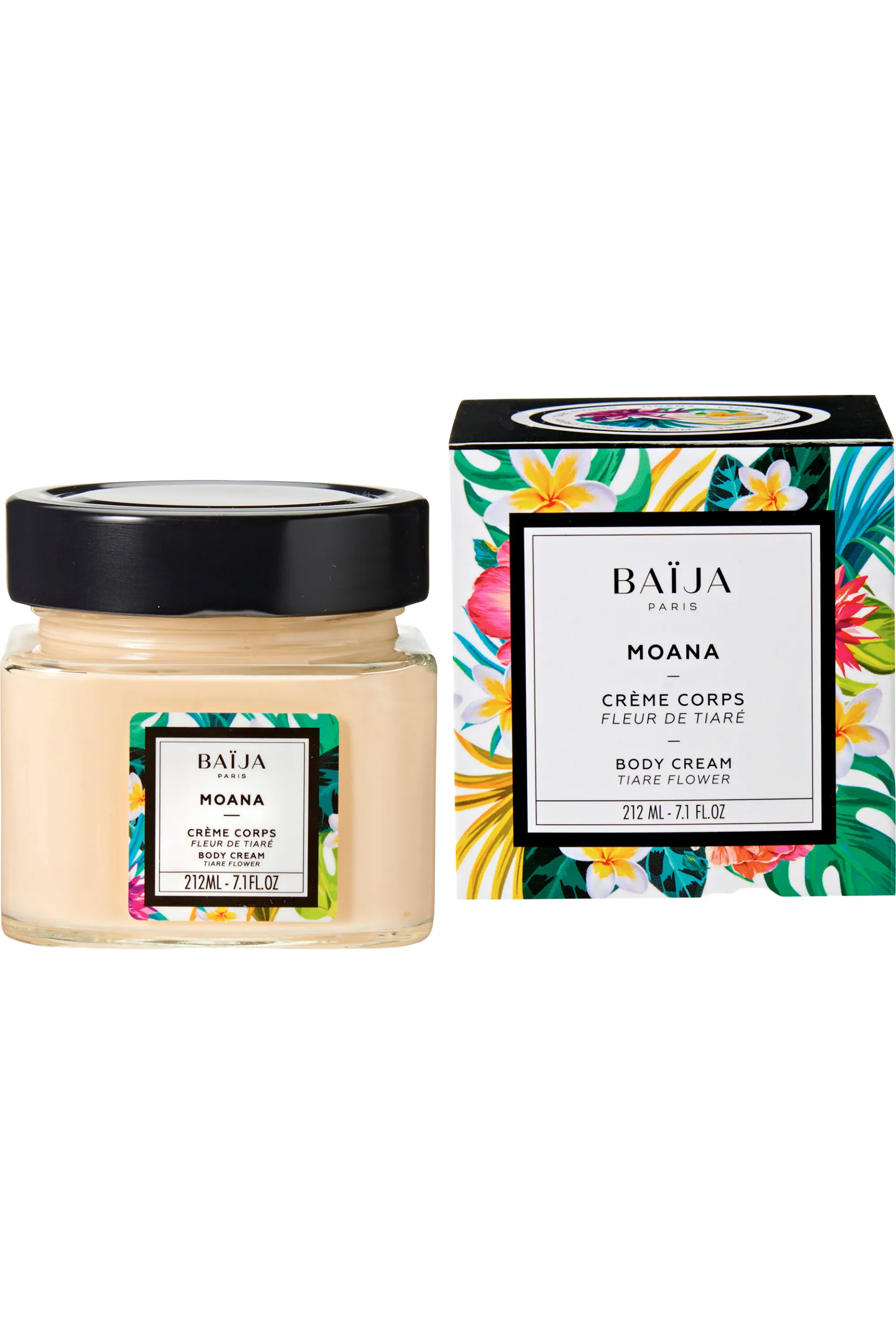 Baïja Crème corps à la fleur de tiaré Moana-212 ml