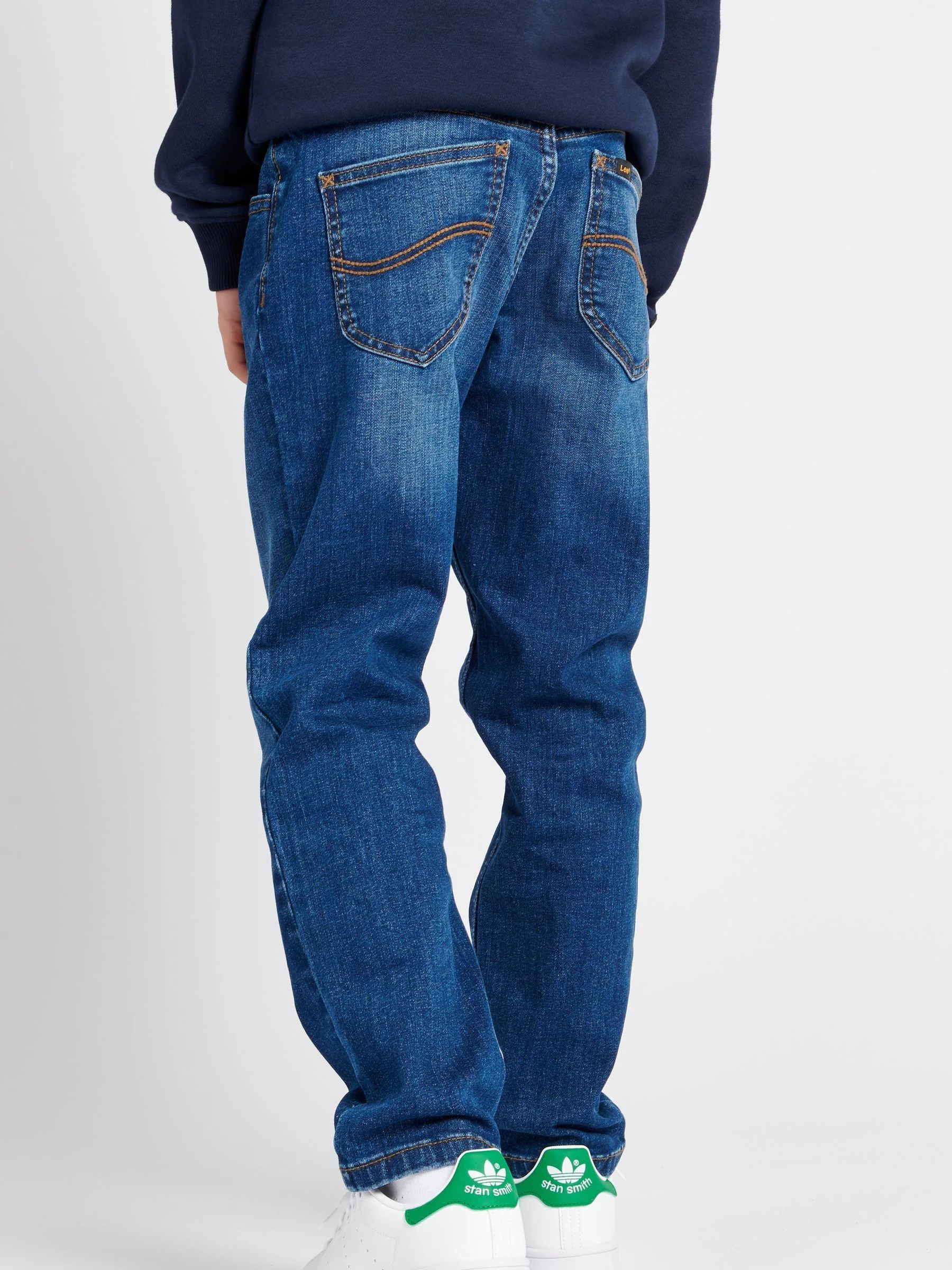 Normaal blauw - Lee Daren jeans met rechte pasvorm voor jongens