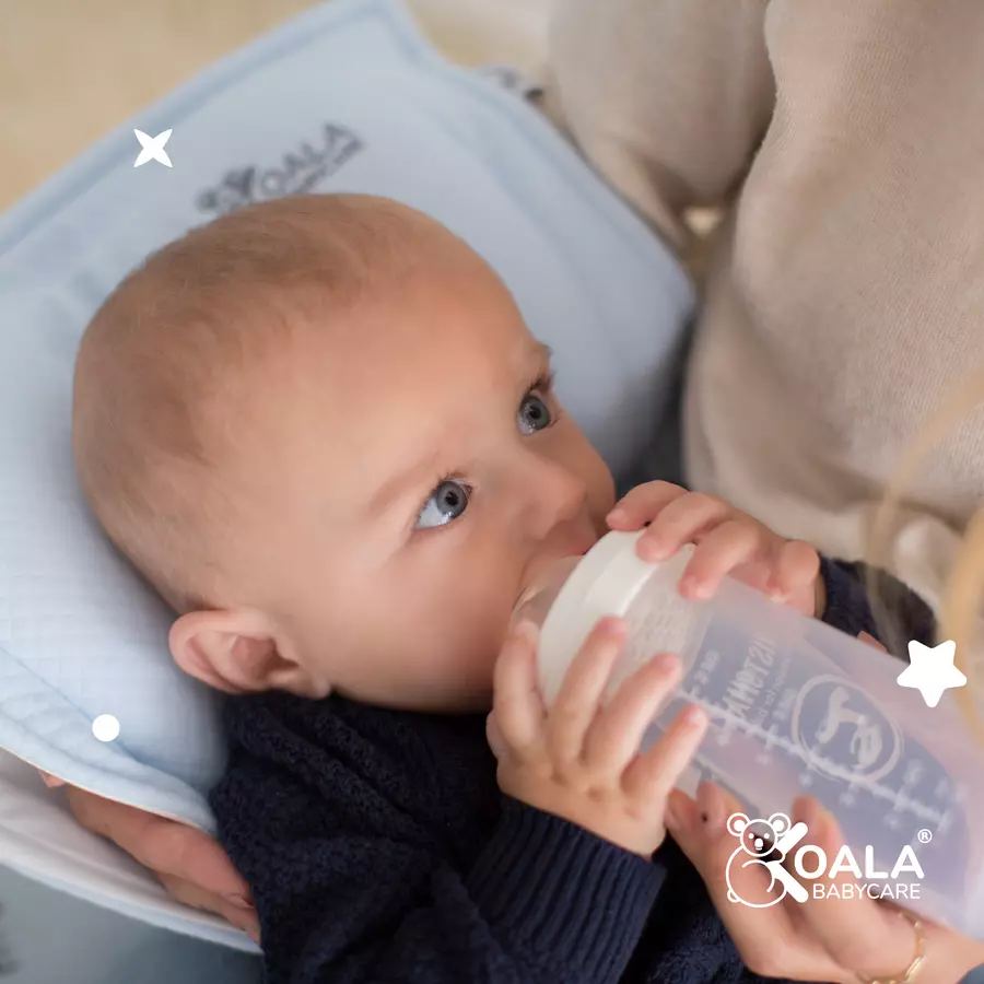 KOALA BABYCARE® Stillkissen für Säuglinge, ab 0 Monate blau