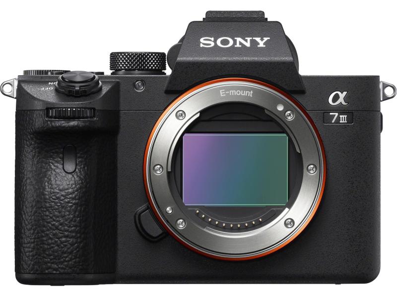Sony Fotokamera Alpha 7 III Body Systemkamera mit voller Kontrolle über den Kreationsprozess