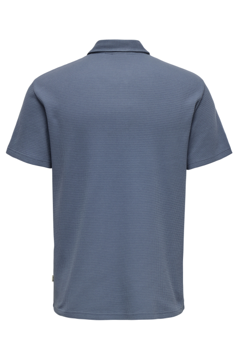 Only & Sons blauwe heren polo