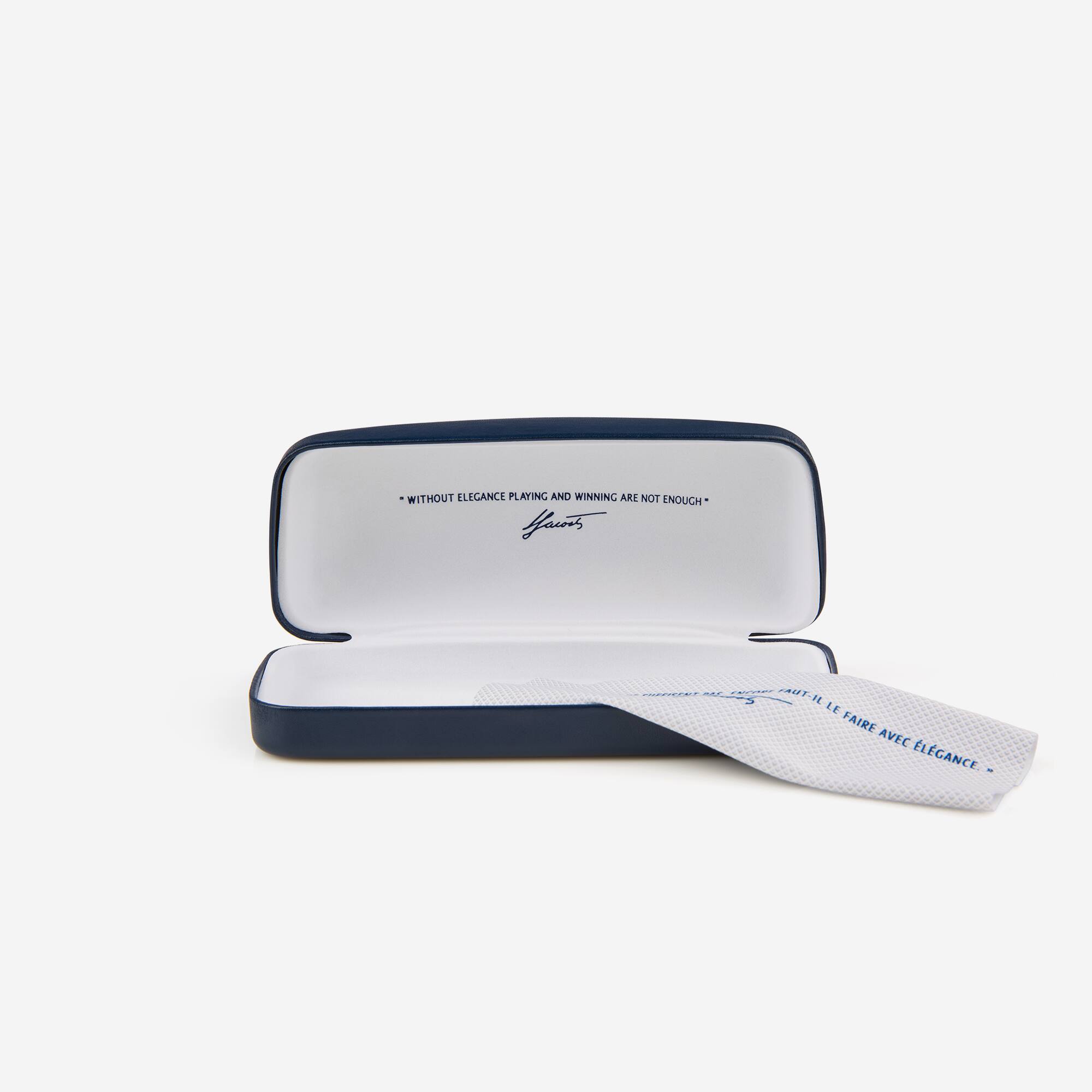 Lunettes de soleil rectangulaires Enfant L.12.12 Lunettes De Soleil - Noir - Lacoste - Enfant