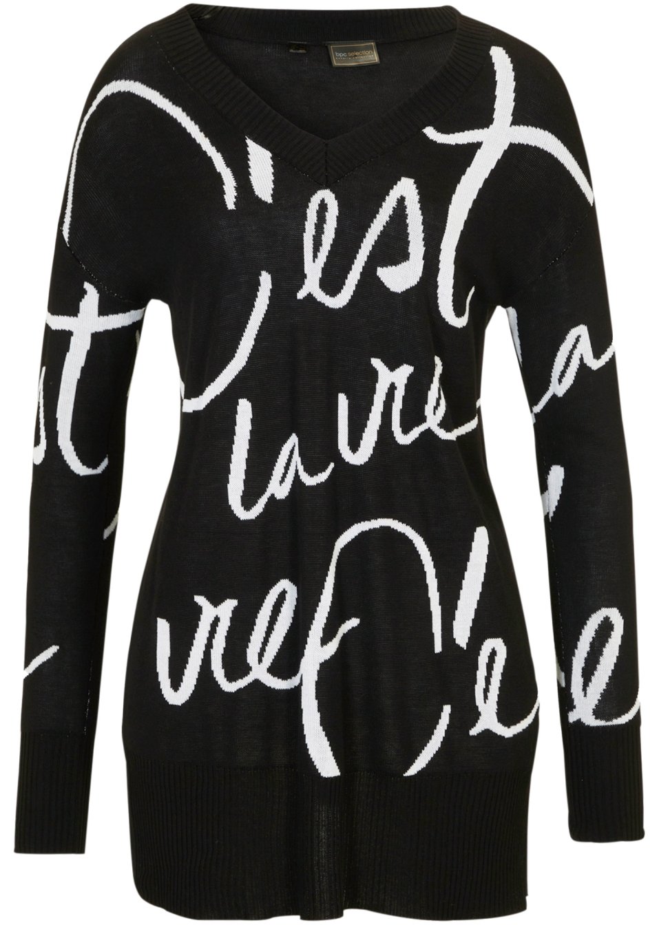 Pull avec inscription