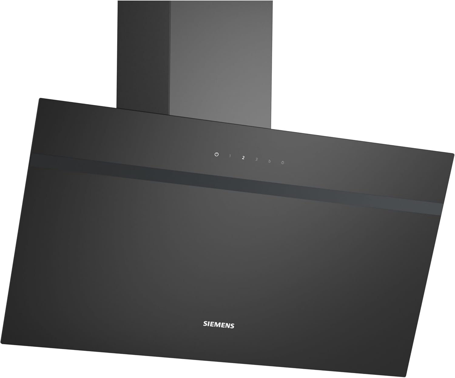 Siemens LC85KDK60 iQ100 Wandesse, 80 cm, touchControl - Einstellung durch Berührung, leiser Motor, Intensivstufe mit automatischer Rückschaltung, LED-Beleuchtung, Erinnerung Filterreinigung, schwarz