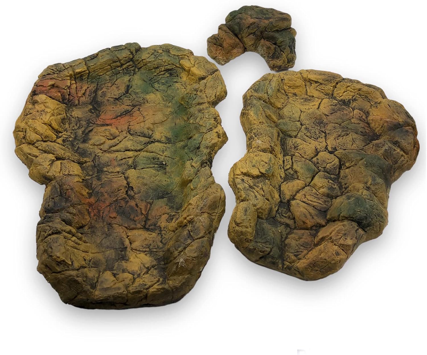 ZooPaul Bachlauf Wasserfall Gartenteich Bachlaufschalen Set, 135 x 50cm Wasserspiel für Garten