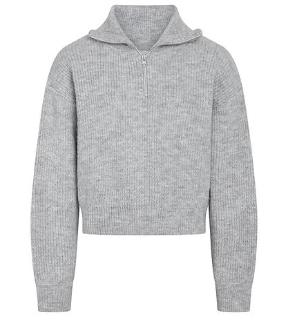 Grunt Bluse - Strick - GrSuso - Snow Melange
