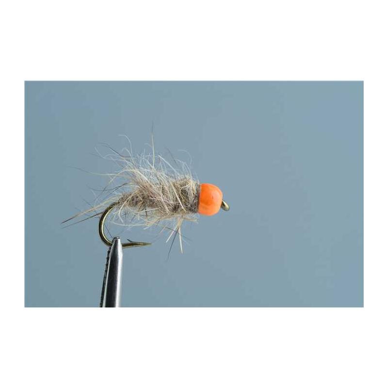 Mouche Tof Nymphe Oreille De Lievre Tungsten - Tete Orange