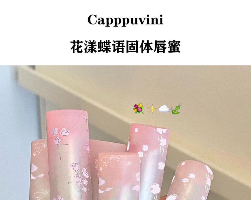 Cappuvini - Flower Butterfly Secret Glossy Finish Lipstick - 6 kleuren