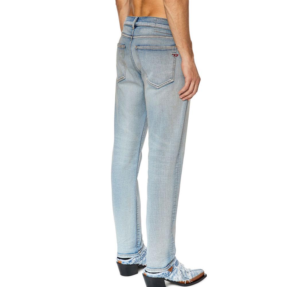 Diesel Jean Slim Bleu Clair Délavé Homme Diesel 2019 D-strukt