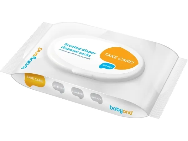 Babyono Tasker til brugte bleer BabyOno 1052, 100 stk.