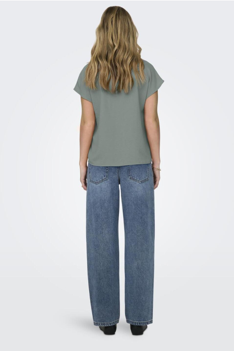 Jacqueline de Yong groene dames t-shirt