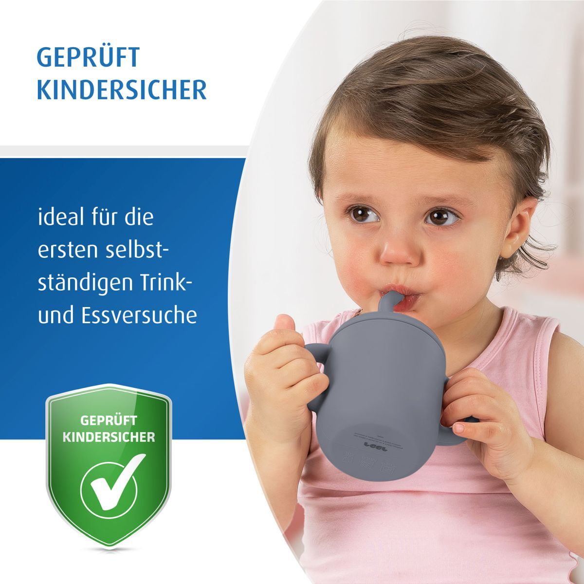 reer 2in1 Trink- & Snackbecher