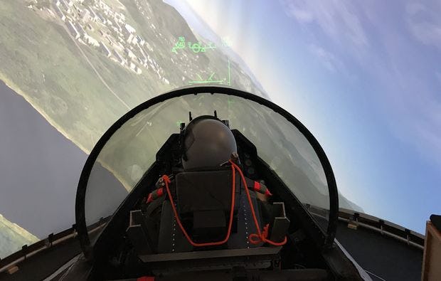 Flugsimulator Mirage 5F Kampfjet München