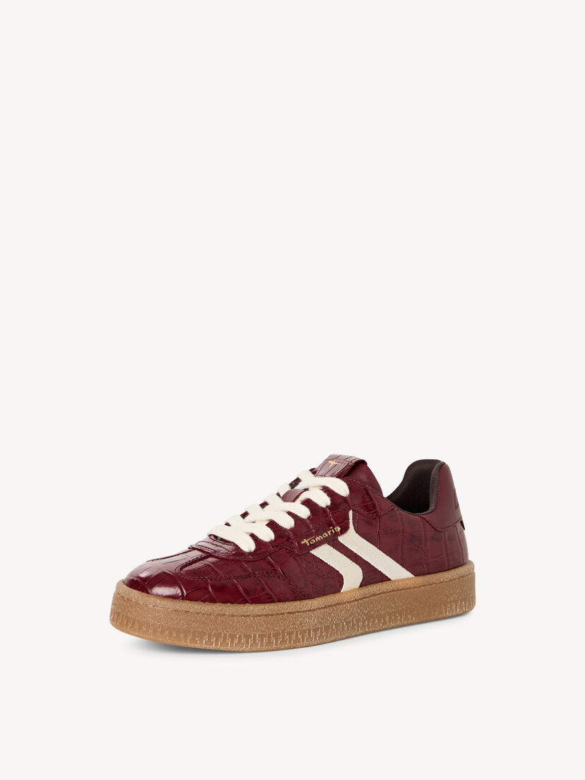 Leren Sneaker - rood