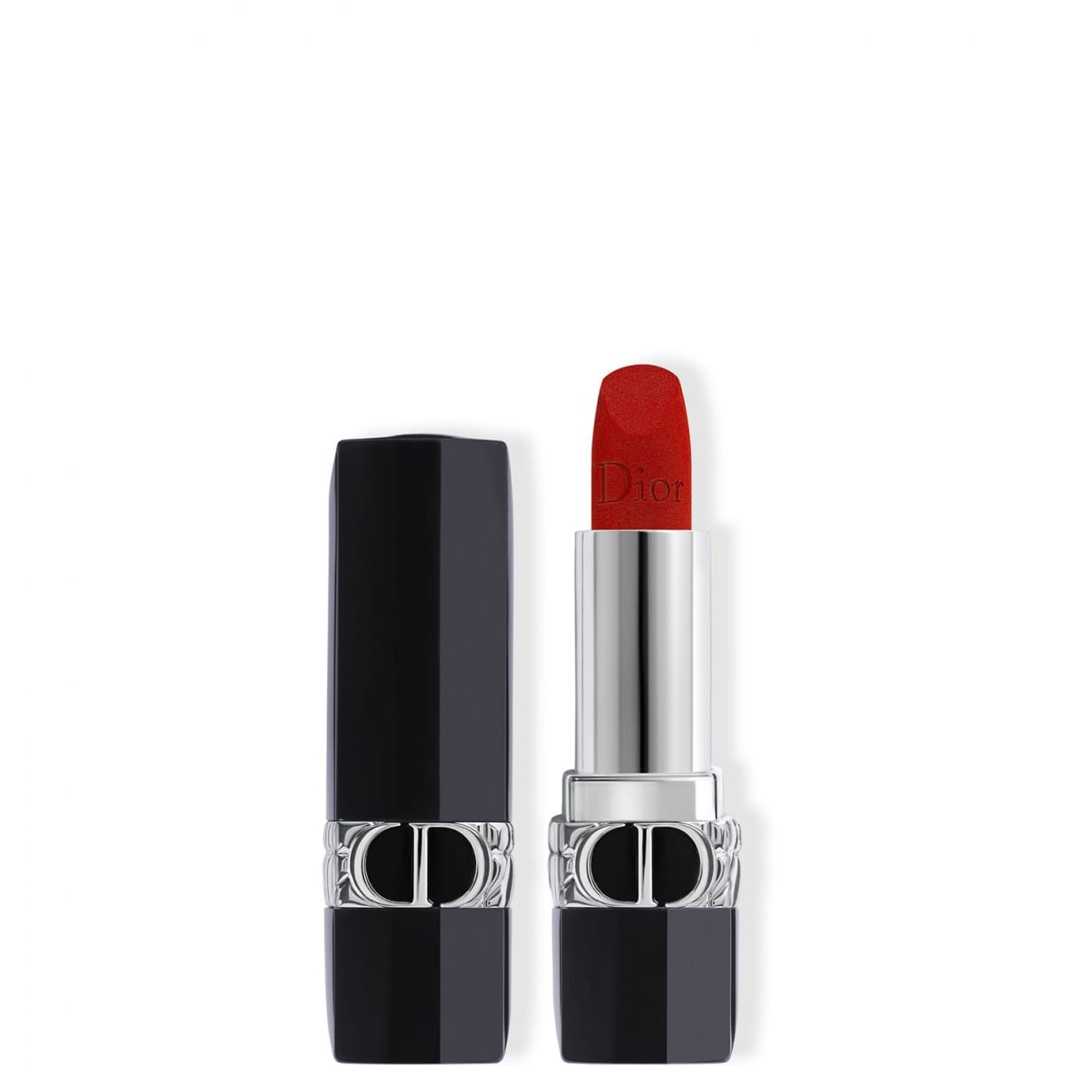 Rouge Dior Rouge Dior Rouge à Lèvres Rechargeable Couleur Couture, 4 finis : Satin, Mat, Métallique et Velours