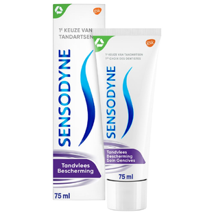 Sensodyne Tandvlees Bescherming Dagelijkse Tandpasta voor gevoelige tanden, gezond tandvlees 75ML