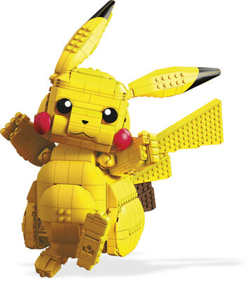 Pokémon Mega Construx Jumbo Pikachu 600 Brikker