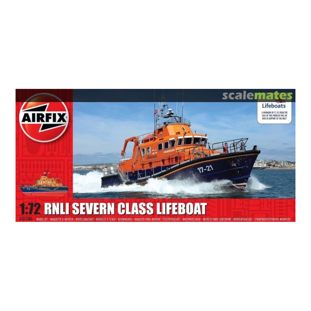 Airfix 1:72 - RNLI Severn Class Lifeboat
