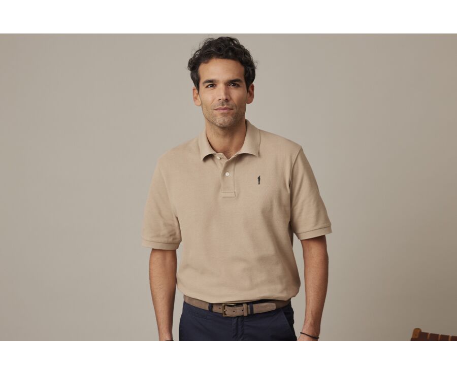 Polo homme Beige - GARETH