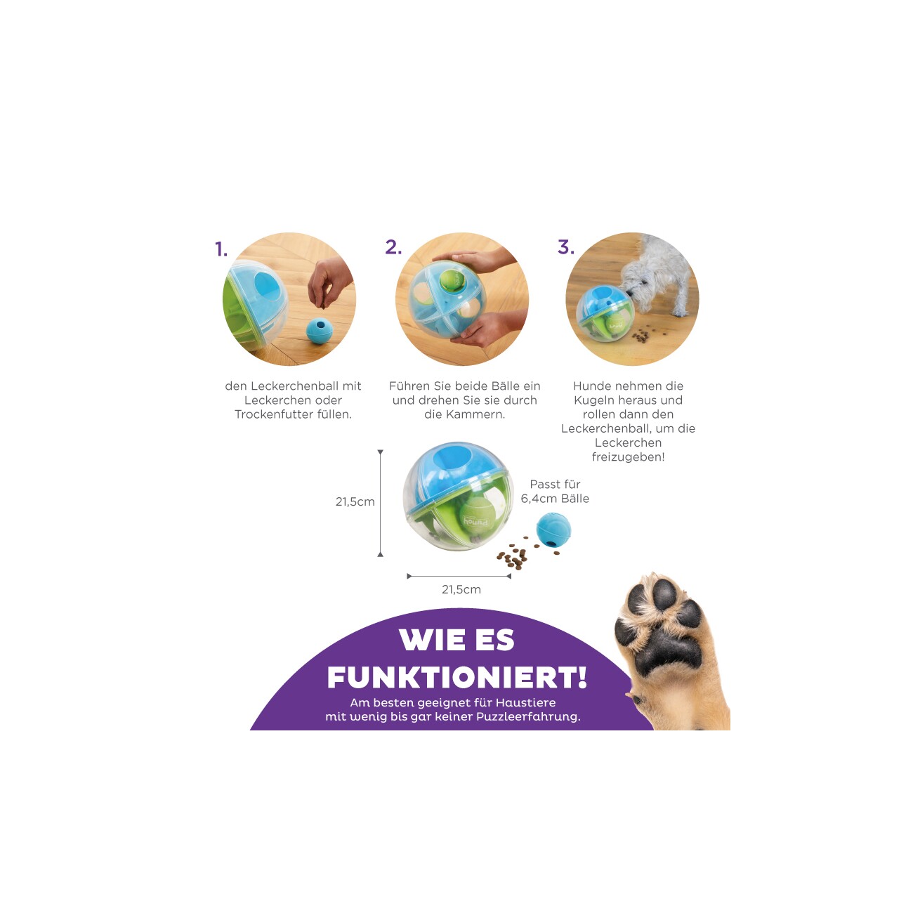 Nina Ottosson A-Maze Ball Intelligenzspielzeug