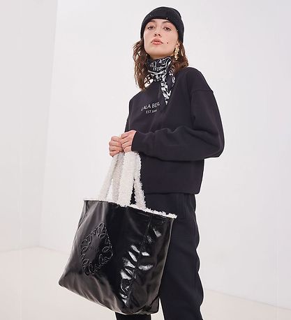 Lala Berlin Shopper - Umkehrbar - Melle - Weiß/Schwarz