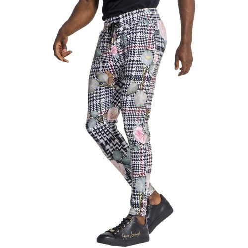 Gianni Kavanagh - PantalonTartan Botanic Blanco Blanco