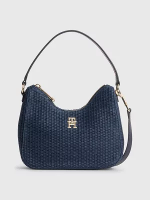 Bolsa Hobo Tommy Hilfiger x Vacation com Textura em Tecido