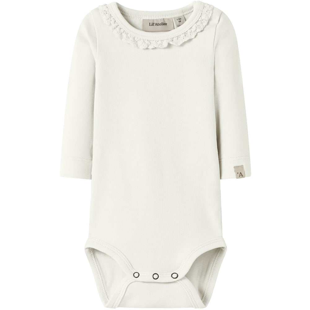Køb Lil'Atelier Coconut Milk Nbflayo Sup Ls Slim Body Solid Lil