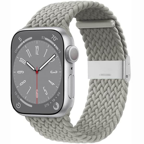 Flettet klokkereim Apple Watch Series 10 (46mm) - Stone