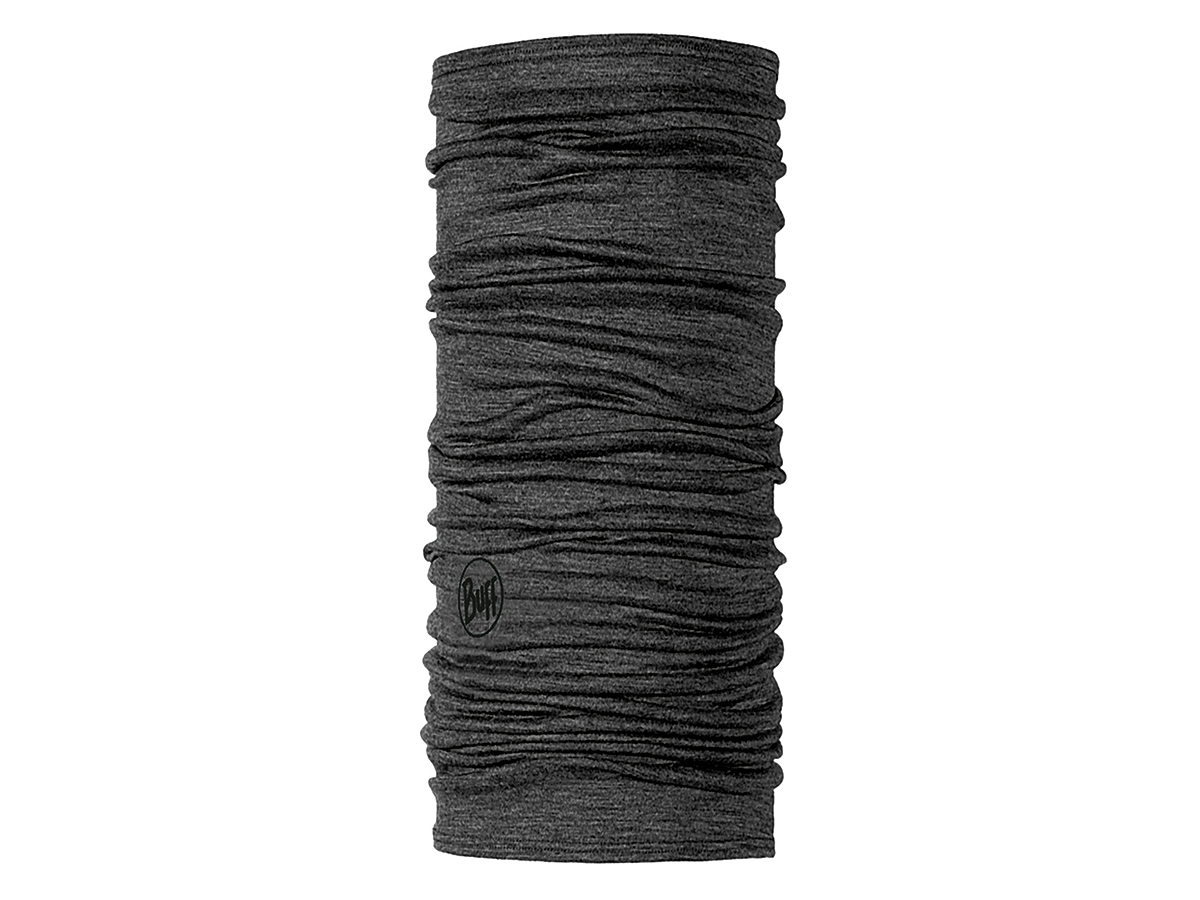 Buff Merino Lightweight nekwarmer - Solid Grey