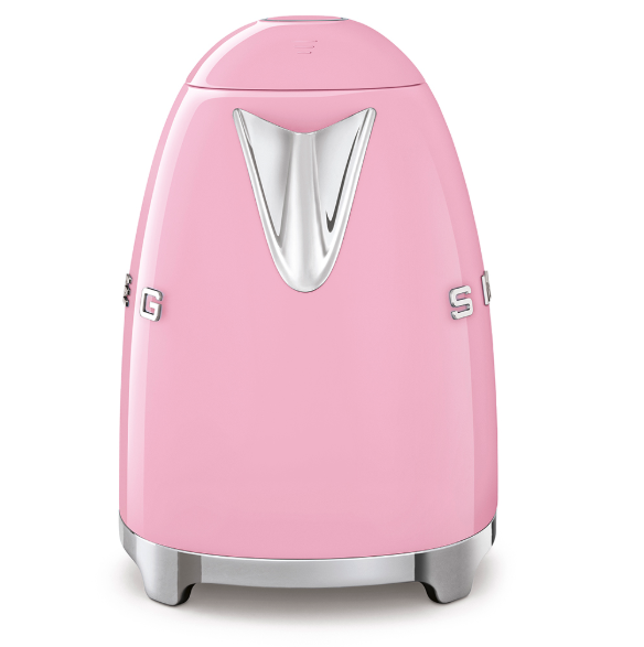 (1.7L) Edelstahl Wasserkocher 50's Retro Style (KLF03PKEU) - Cadillac Pink