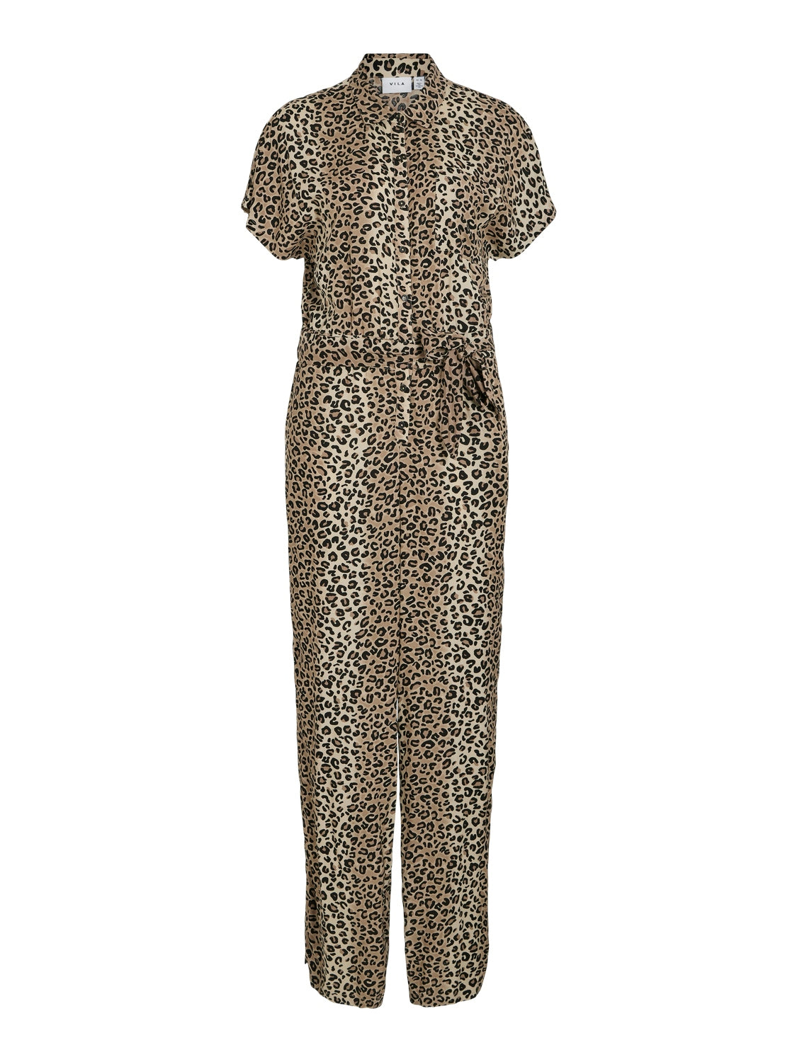 Vila  Violine S/S buksedragt - Feather Gray
