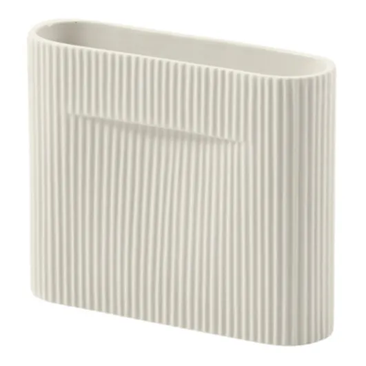 Muuto Vase Ridge | Blanc cassé