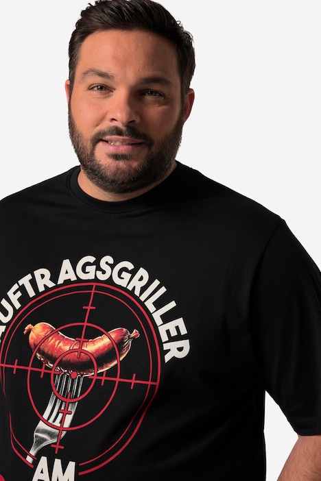 Men+ T-Shirt, Halbarm, Bratort, bis 8 XL
