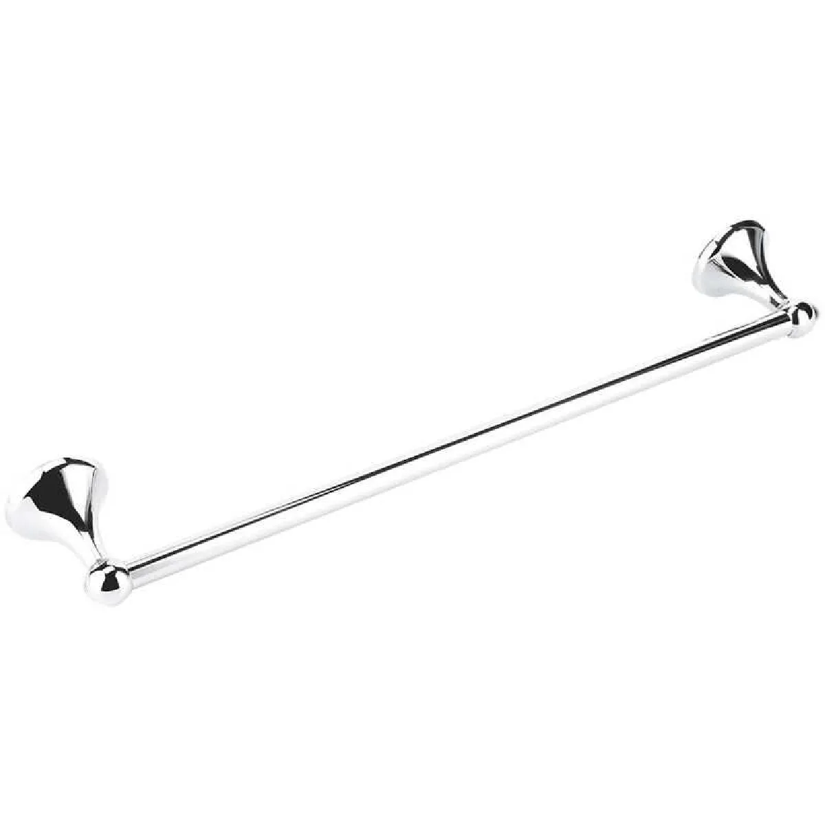Porte-serviettes mural inox Universal - Argent