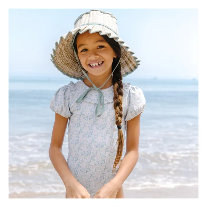 Minnow Maillot 1 Pièce Puff Fleur | Vert