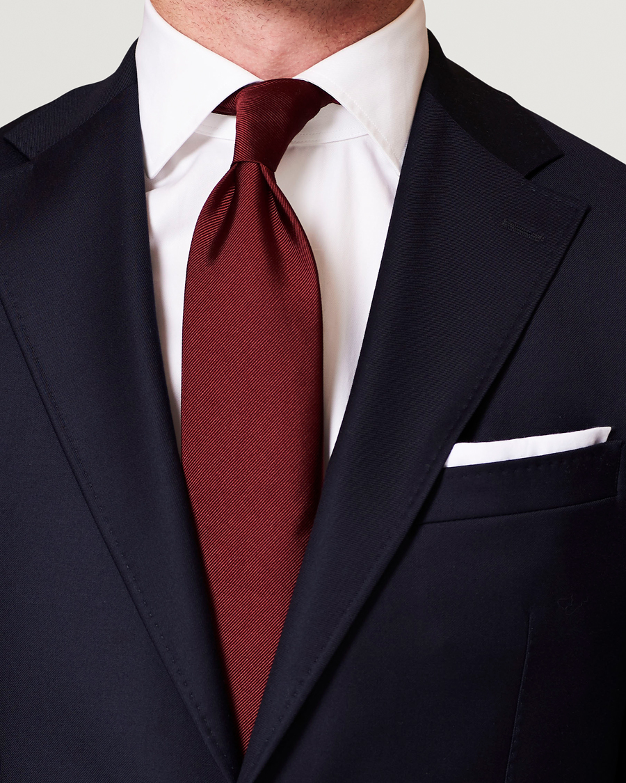 Amanda Christensen 6-pack Cotton Pocket Square White