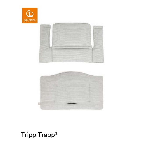 Coussin Tripp Trapp® Coton biologique Nordic Grey - STOKKE