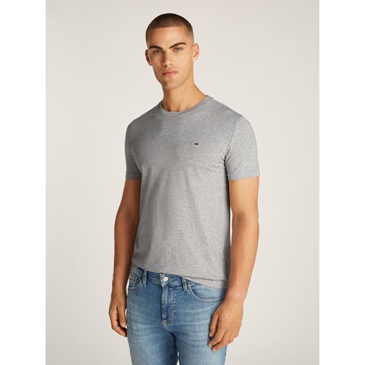 Tommy Jeans Xslim Jaspe T-shirt, Grey Htr, XL